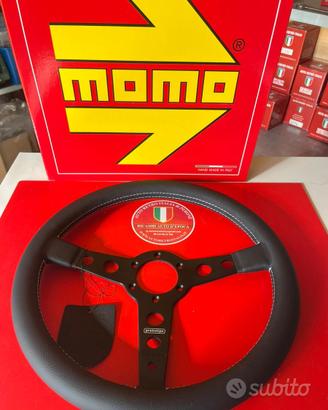 Volante momo Prototipo 35 nero