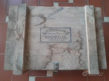 Cassa in Legno Amarelli Liquirizia di Calabria