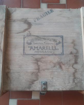 Cassa in Legno Amarelli Liquirizia di Calabria
