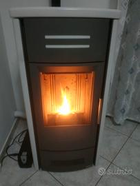Stufa a pellet piazzetta P963 canalizzata 11Kw