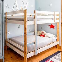 Letto a castello IKEA in stile shabby chic