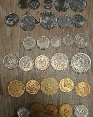 #2190–BRASILE VENEZ. URUGUAY ARGENTINA  –30 monete