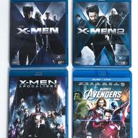 SUPER HEROES MOVIES lotto 4 film Blu-Ray Avengers
