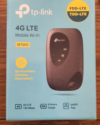 router saponetta TP LINK M7000 sim