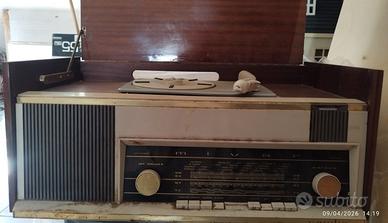 Radio MIVAR CANDIA UCM 615F primi anni60 con girad