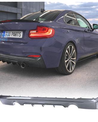 DIFFUSORE BMW F22 F23 LOOK M PERFORMANCE CARBONIO