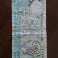BANCONOTA 500 LIRE MERCURIO