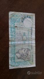 BANCONOTA 500 LIRE MERCURIO