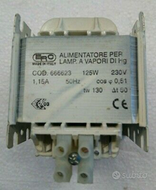 Alimentatore ERC 666623 lampade HG