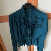 Camicia donna trasparente