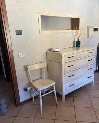 Cassettiera, Scantonato e Vetrinetta Veneziana