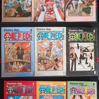 One piece lotto manga dal 1 al 9