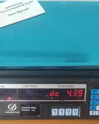 bilancia elettronica calcola prezzi DAHONGYING