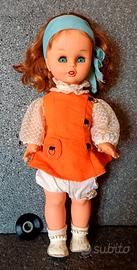 Sebino Belinda Bambola Capelli Rossi vintage 48 cm