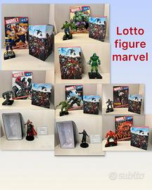 Lotto 9 Figure Marvel Collezione Panini