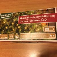 Ghirlanda luminosa LED a batterie