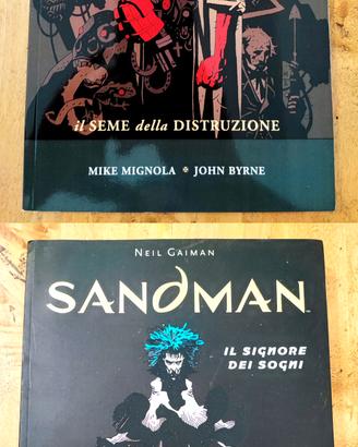 Lotto 2 fumetti – Hellboy & Sandman