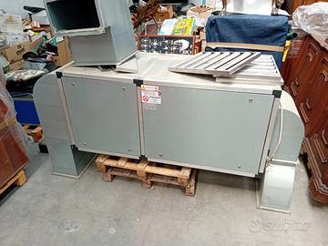 cappa inox snack bar e gruppo motore