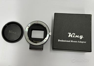 ADATTATORE CANON - SONY  NUOVO