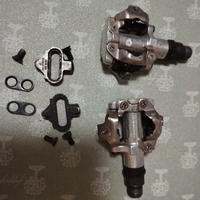 Pedali  Shimano a sgancio rapido PD M520 
