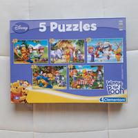 3 confezioni di giochi puzzle Disney per bambini