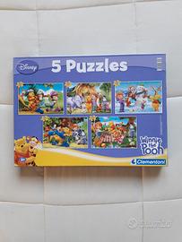 3 confezioni di giochi puzzle Disney per bambini