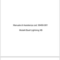 Manuale Buell xb in italiano