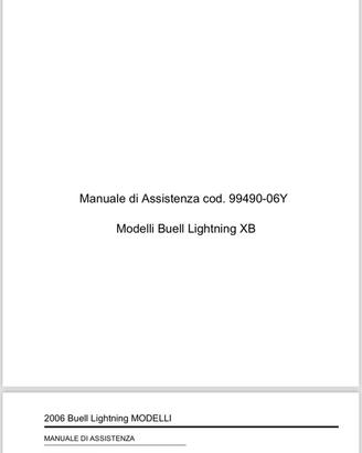 Manuale Buell xb in italiano