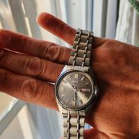 Seiko raro 6309 8010 quadrante grigio perla 