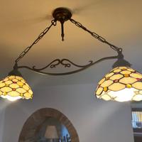 Lampadario da soffitto Tiffany