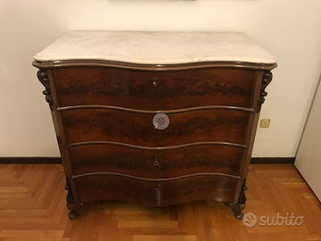 Cassettone stile Neobarocco inizio XIX secolo