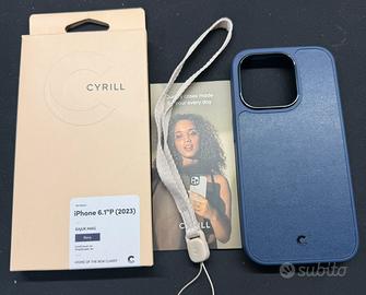 Cover Cyrill Pelle MagSafe iPhone 15 Pro NUOVA