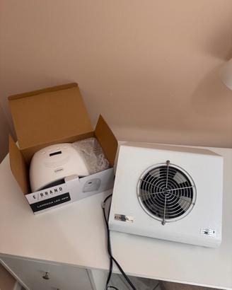 Aspiratore Emil USATO + lampada UV Ebrand 48wNUOVA