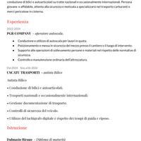 Autista patente CE+CQC Adr base+cisterna