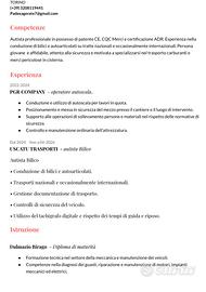 Autista patente CE+CQC Adr base+cisterna