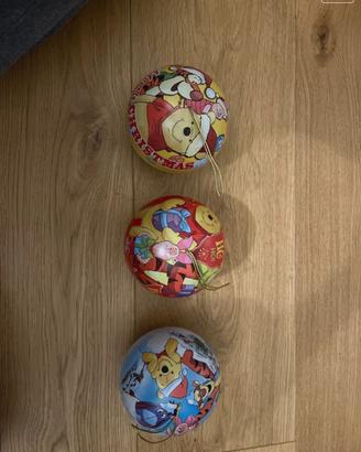 Palline di natale vintage disney winnie the pooh