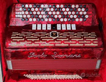 Fisarmonica cromatica PAOLO SOPRANI 120 bassi 4/5