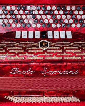 Fisarmonica cromatica PAOLO SOPRANI 120 bassi 4/5