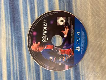 Gioco fifa 21 playstation 4 senza custodia