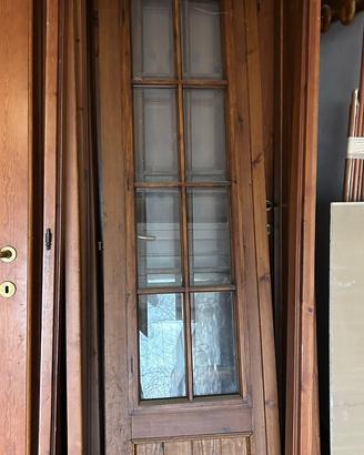 Porte  praticamente NUOVE  complete PIENE MASSELLO