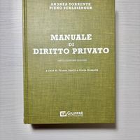Manuale di diritto privato 25° edizione