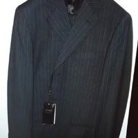 Antonio Basile abito uomo gessato nuovo