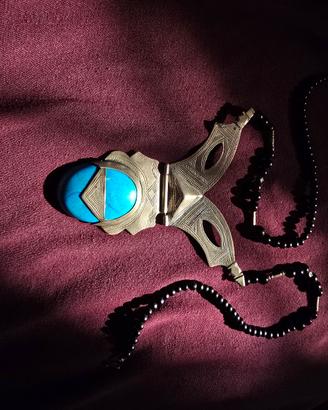 Collana Tuareg Artigianale con Turchese - Sahara