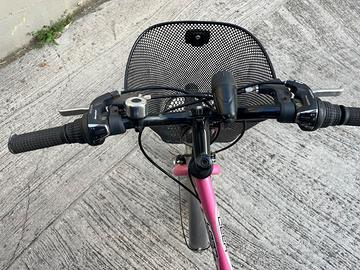 Bici da ragazza tg.22 bianchi yard