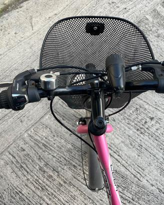 Bici da ragazza tg.22 bianchi yard