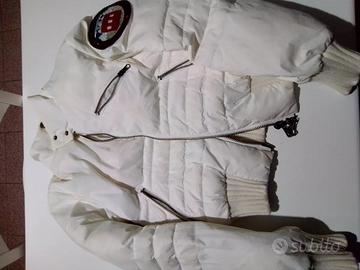 giubbotto piumino bianco iceberg taglia XS/40