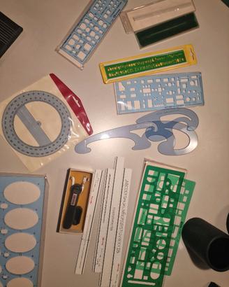 Set normografi per disegno