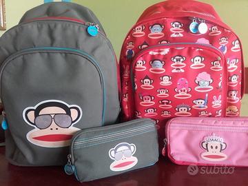 2 zaini Paul Frank+omaggio 