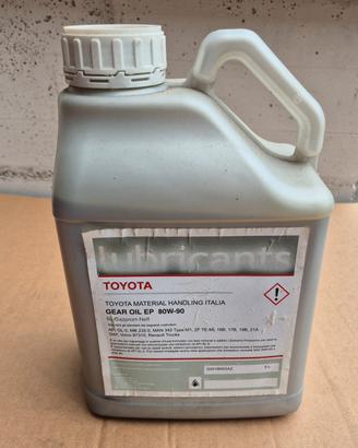 olio Toyota 80w90 cambio e differenziale 