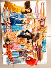 Bambole Barbie Mattel e Disney varie tipologie 